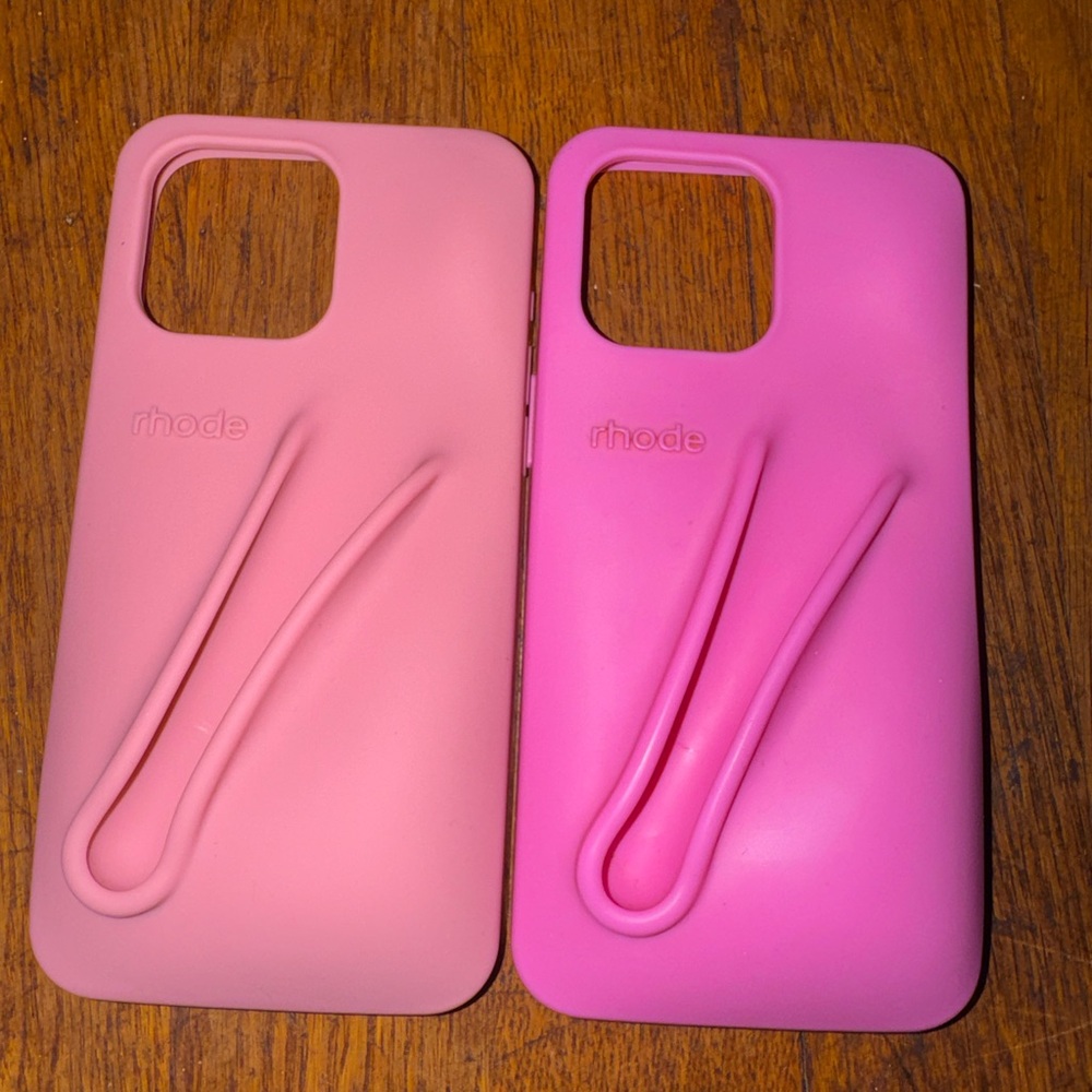 RHODE IPhone 15 pro max silicone phone case!